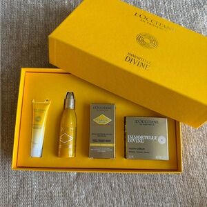 L'OCCITANE Immortelle Divine Skincare Collection - Vibrant Yellow